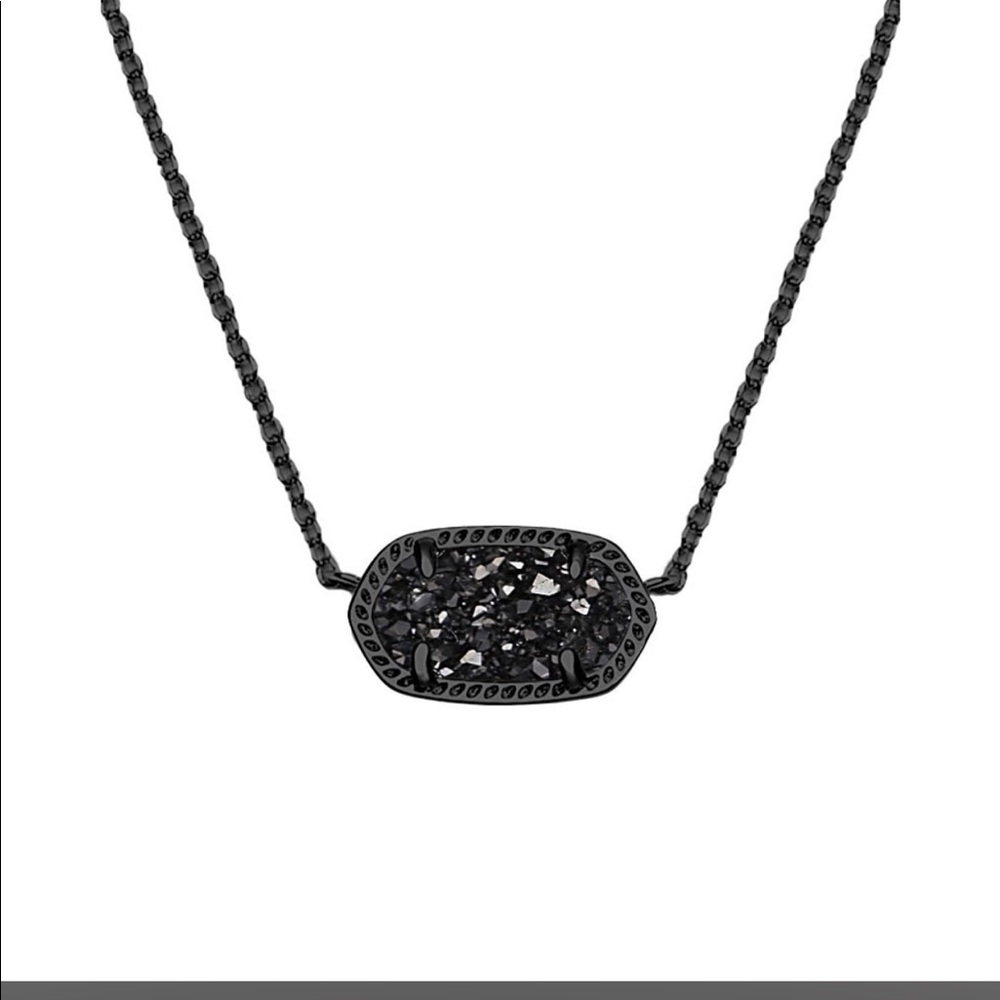 Kendra Scott Black Drusy